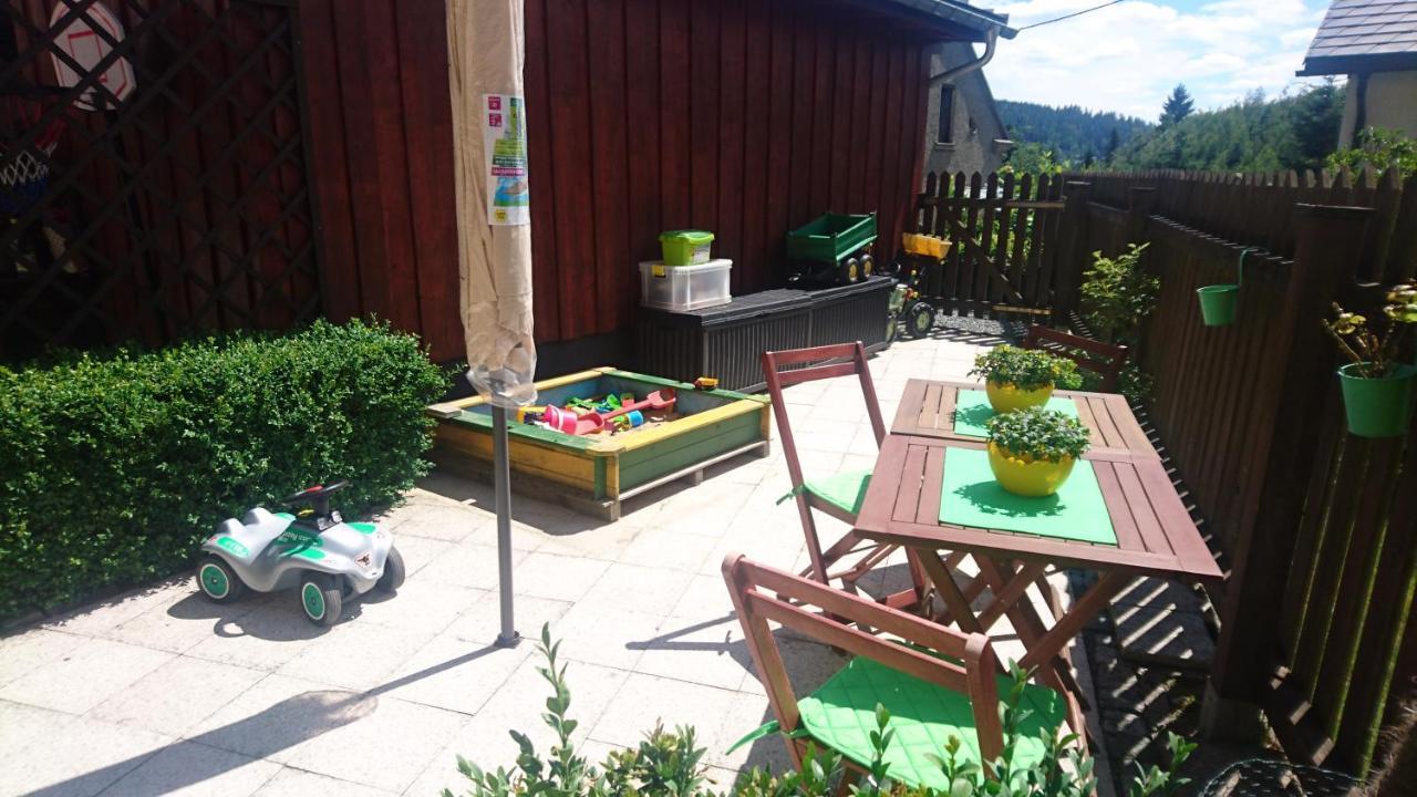 Ferienwohnung Mit Garten Und Spielplatz Klingenthal Exteriör bild