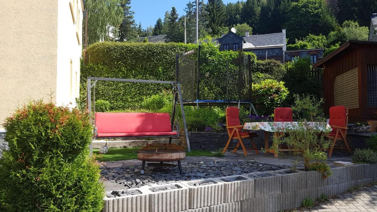 Ferienwohnung Mit Garten Und Spielplatz Klingenthal Exteriör bild